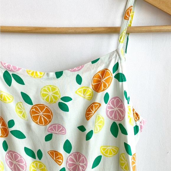 Cat & Jack Other - Cat & Jack Girls Citrus Print Dress | Summer | Size 10/12 | Boho | Beachy